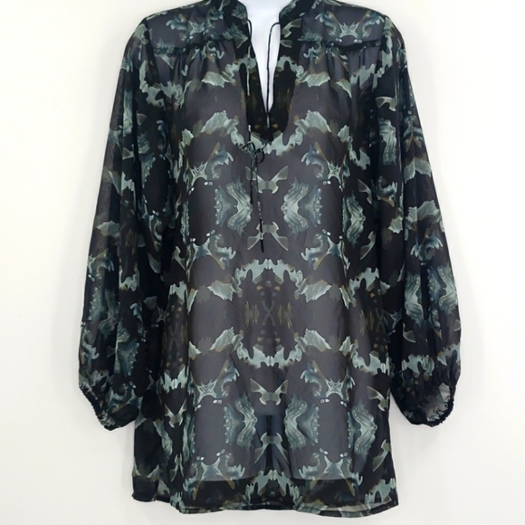 RVCA Sheer Tunic - Picture 1 of 6